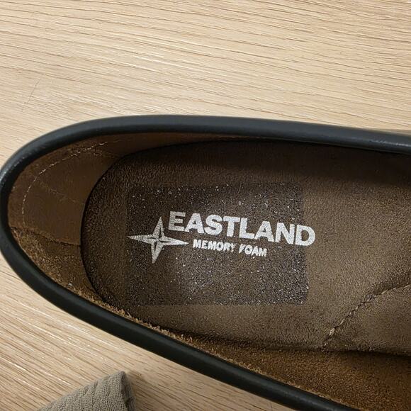 Eastland Grey Leather Memory Foam Classic Preppy Penny Loafers Size 11M - Picture 7 of 8